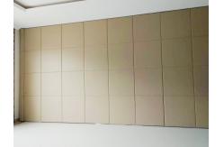 China Mobile Wall Hotel Sound Proof Partitions Panel Thickness 65mm Laminated Board supplier