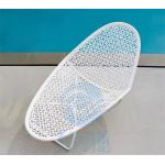 Non Inflatable Swimming Pool Accessories Balcony Leisure White Rattan Bed for sale
