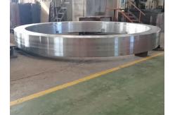 China Rotary Dryer 42CrMo4 Steel Forging Ring Kiln Tyre with Large Diameter supplier