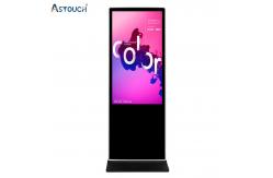 China 75 Floor Standing Digital Kiosk Signage 6ms With IR Touch supplier
