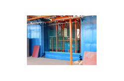 China 50kw 60kw Automatic Powder Coating Line For Wire Mesh Fence supplier