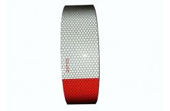 China Red And White Dot C2 Reflective Tape Self Adhesive Ror Vehicles supplier