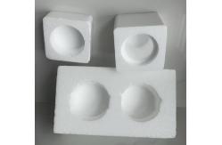 China EPS foam pad inserts white polystyrene plastic packaging custom protection material die-cut supplier