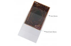 China Game Trading Card Protector Sleeves 66x91mm Standard Clear Card Sleeves supplier