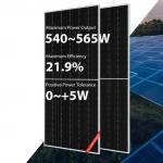 JAM72S30 GR 540W 545W Solar Panel Ja 560W 565W Mono Perc Solar Panel De All Black For EU for sale