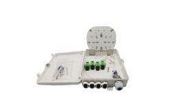 China 8 Ports Ftb Wall Mount FTTH Termination Box With Splitter supplier