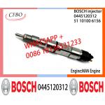 BOSCH 0445120312 Neutral Diesel Fuel Injector Assembly 0445120312 51101006156 For MAN Engine for sale