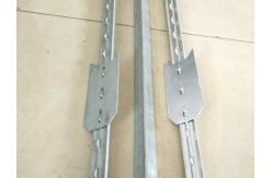 China Galvanized T Posts 1.58kg-2.04kg/m Secure Livestock Fencing Solution supplier