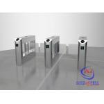 Dual-core Movement / Passage Indicator Swing Turnstile Gate Under IC / ID Card , Ticket System Control for sale