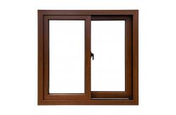China Customized PVC Double Horizontal Sliding Windows With Mosquito Screen Vinyl Sliding Windows supplier