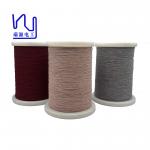 Ul Certified Red Color High Frequency Litz Wire 0.071mm*30 Silk Covered for sale
