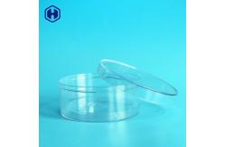 China Empty Round Food Grade Plastic Containers Mix Biscuits Cookies Packaging supplier