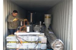 China HDPE High Speed Plastic Pipe Extrusion Line Carbon Spiral Reinforcing Pipe Making supplier