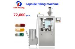 China 72000 Capsules / Hour Automatic Capsule Filling Machine Size 000 00 supplier