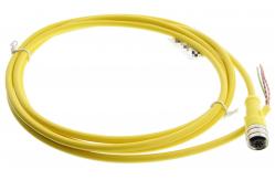 China 4A P+F Sensors Female Connector V12-G-YE10M-PVC supplier