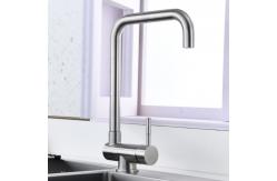 China Concealed Folding Kitchen Water Faucets Handy Operation Sink Tap ODM supplier