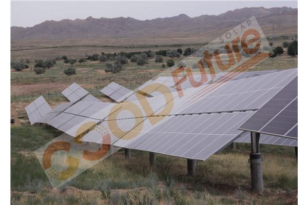 HWL 28VDC Smart Solar Tracking System Single Axis Backtracking