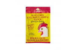 China Halal Bone Broth Seasoning Chicken Bouillon Powder 17gx42 Sachets For Soup Cooking supplier