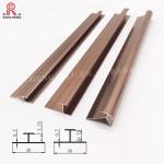 2400mm Aluminium Wall Panel Trims , Anodized decorative aluminum corner trim for sale