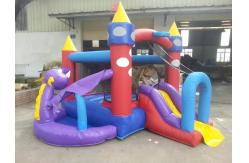 China inflatable child bouncer with slide for playing supplier