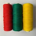 Green Multifilament Nylon 7.5g/d Fishing Net Twine Rope Polypropylene String for sale
