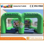 Inflatable Soccer Pitch 0.55 MM PVC Tarpaulin Inflatable Football Field for sale