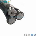 LV Triplex Service Drop Aluminum Conductor XLPE Insulated AAC/AAAC/ACSR ABC Power Cable for sale