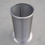 Wedge Wire Screen Strong Stainless Steel Filtration Welded Slot 25-350 Mircon for sale