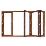 EPDM Waterproof Folding Window Doors Exterior Balcony for sale