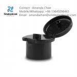 Factory Plastic Smooth Screw Flip Top Cap Bottle Screws Caps For Shampoo Bottle for sale