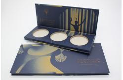 China Paper Empty Small Magnetic Makeup Palette Laminated With Sleeve supplier