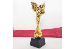 China Wing Honor Height 11 Inch Resin Trophy Cup Simple Modern Design supplier
