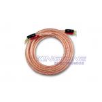 Transparent Audio Speaker Cable 1.00mm2 Stranded OFC Condcutor RoHS Compliant for sale
