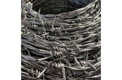 China Heavy Coated Galvanized High Strength Reverse Twisted Barbed Wire Fence Wire supplier