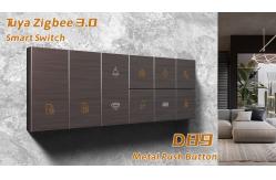 China Tuya Zigbee 3.0 Wall Switch Smart Light Switch Module Metal Panel supplier