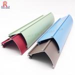 Anodizing  Aluminum Curtain Wall System , 10mm Ceiling Mounted Curtain Track for sale