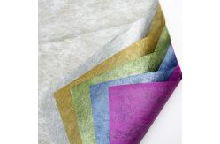 China Metallic Nonwoven Flower Wrapping Paper Sheets 60cm*60cm Eco-Friendly Paper supplier