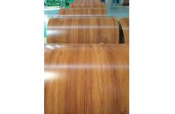 China Wood-Like Appearance Prepainted Aluminium Coil for Building Materials supplier
