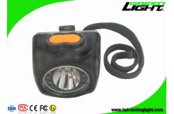 China Digital Screen Underground LED Mining Headlamp 8000lux IP68 With Safety Rope supplier