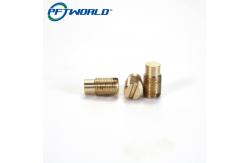 China Custom CNC Precision Machining Brass Copper Titanium Turning Milling Parts Service supplier