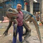 Playgrounds Dino Hand Puppet Weatherproof Children Age Hand Dinosaur Puppet