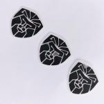 Fashionalbe Custom 3D Rubber Logo Patches , Injection Sew On T Shirt Patch