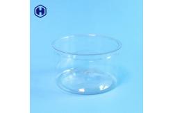 China Small PET Empty Clear Plastic Cans Easy Open End 90ml 40mm Height supplier