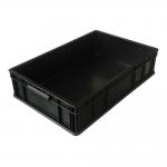 ESD Conductive Plastic Boxes Black Antistatic Corrugated Tote Box for sale