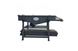 China Small Single Deck Linear Vibrating Sieve Screen Machine For Coffee Beans Coal supplier
