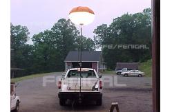 China Backpack Portable Tripod Balloon Light With DC24 / 48v Battery For Rescue supplier