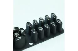 China Customized Epoxy 60 Shore A  Silicone Rubber Button Pad supplier