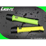 12000LUX Explosion Proof Flashlight Insulating Nylon Polyme 5W Cree Led Torch for sale