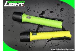 China 12000LUX Explosion Proof Flashlight Insulating Nylon Polyme 5W Cree Led Torch supplier