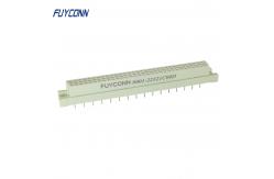 China 2.54mm Pitch Connector Female DIN41612 Eurocard Connector With Vertical Terminal supplier